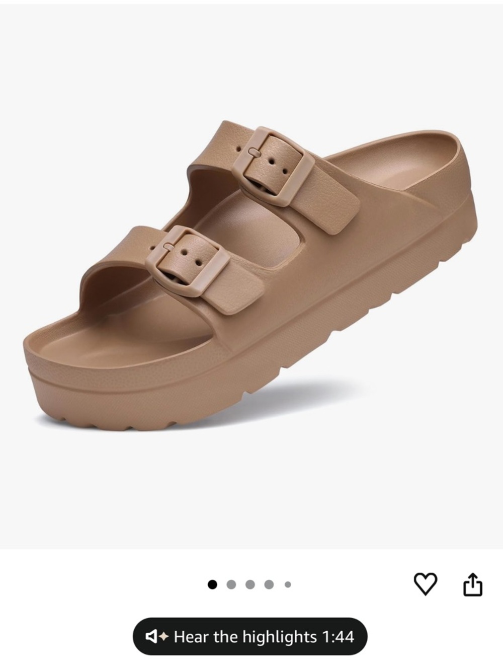 Women's Platform Sandals with Arch Support